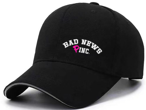 Bad News Pinc Baseball Cap