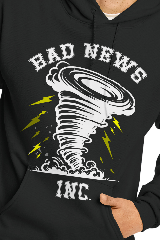 Bad News Inc 3/4 Sleeve Tee