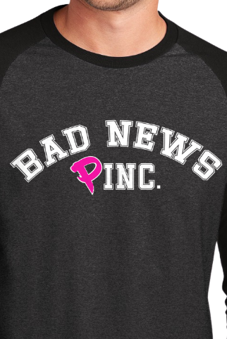 Bad News Inc 3/4 Sleeve Tee